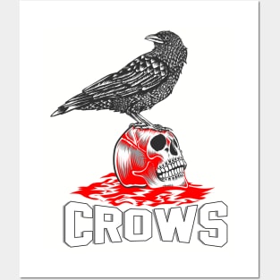 Crows Posters and Art